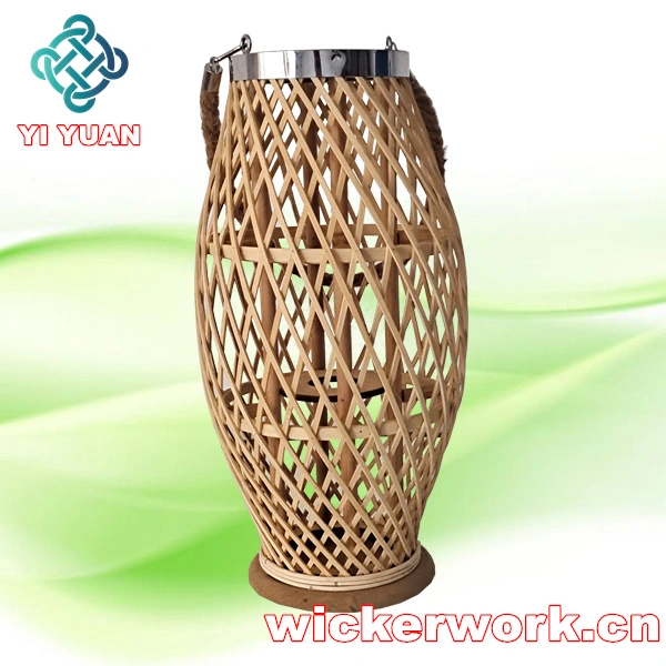 Best Selling Bamboo Candle Holder Made in China/ Wholesale Wicker Lantern