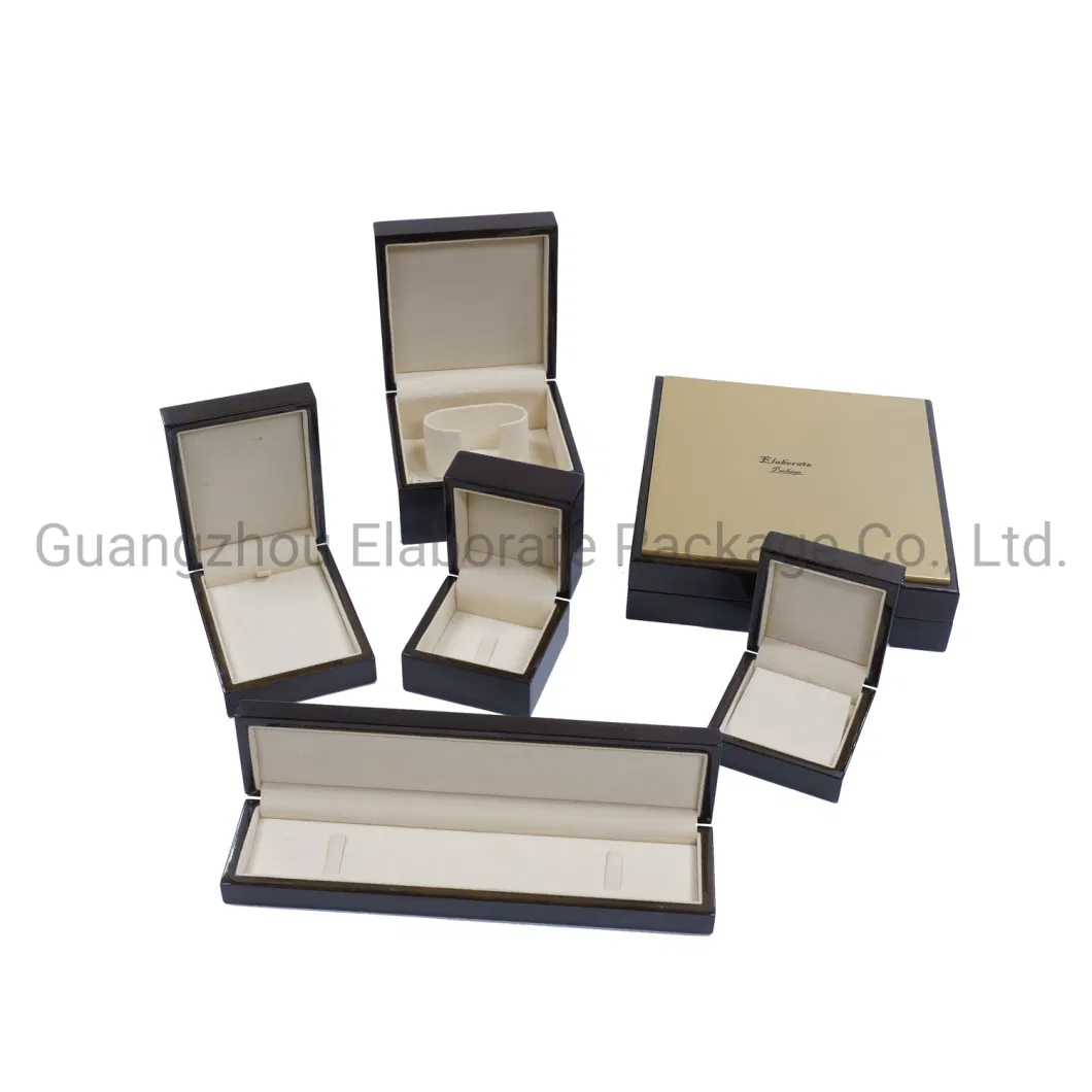 High-End Champagne Paper Jewelry Box Gift Packing Box LED Light Box