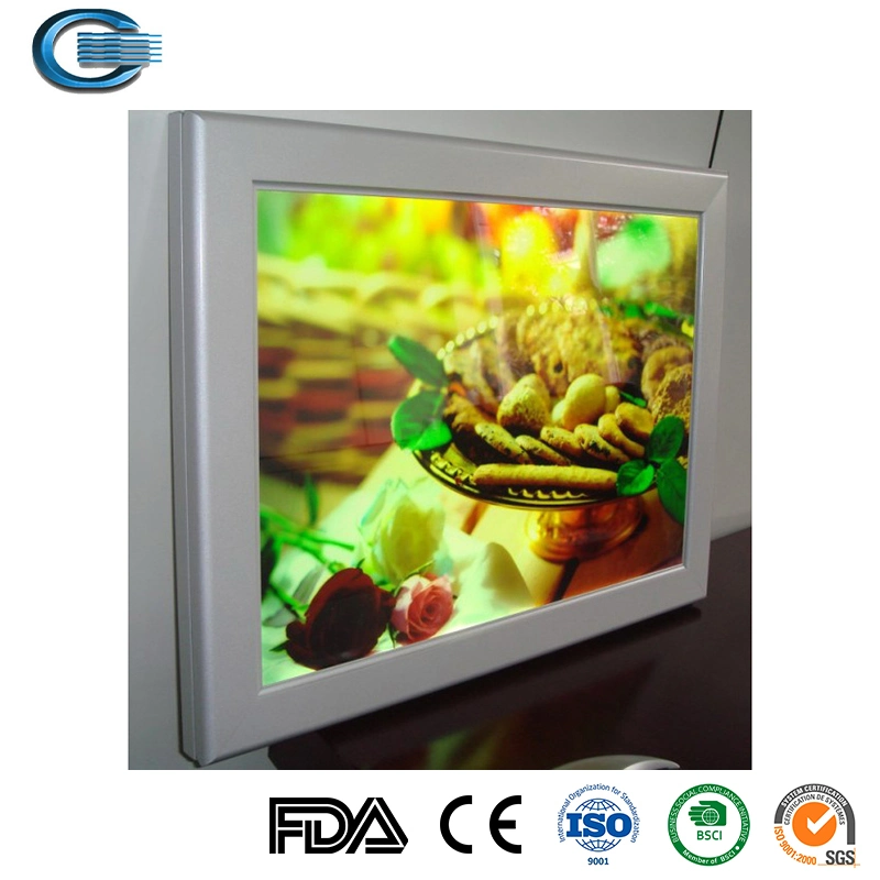 Huasheng Year Trade Show Advertising Logo Promotional Exhibition Frameless Backlit LED Seg Tension Stretch Fabric Lightbox